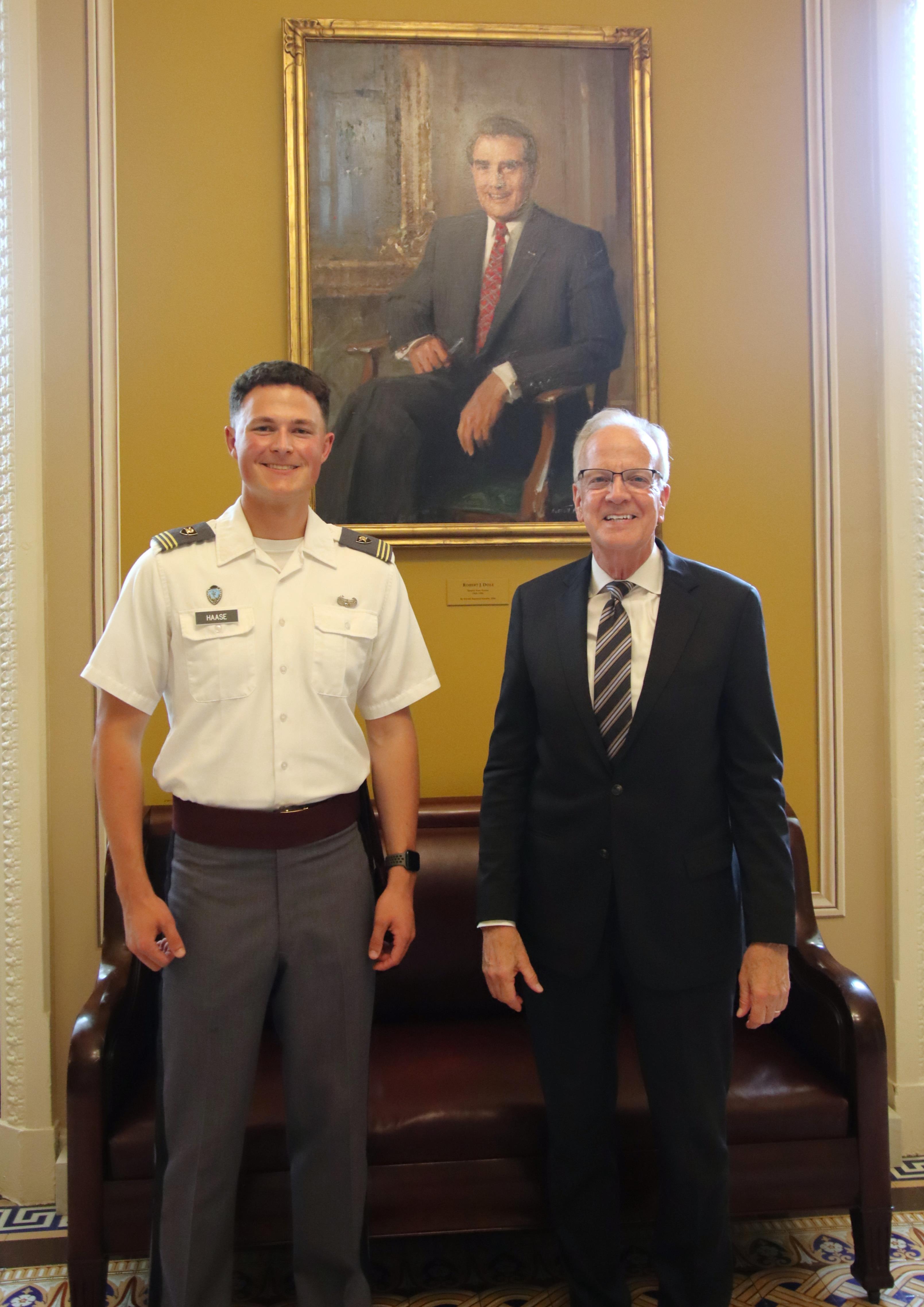 West Point Cadet Lukas Haase