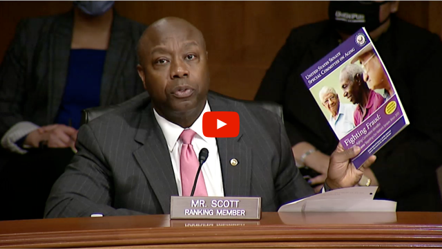 Click to watch Senator Scott's opening remarks