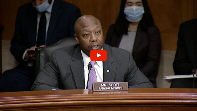 Click to watch the senator’s opening remarks 